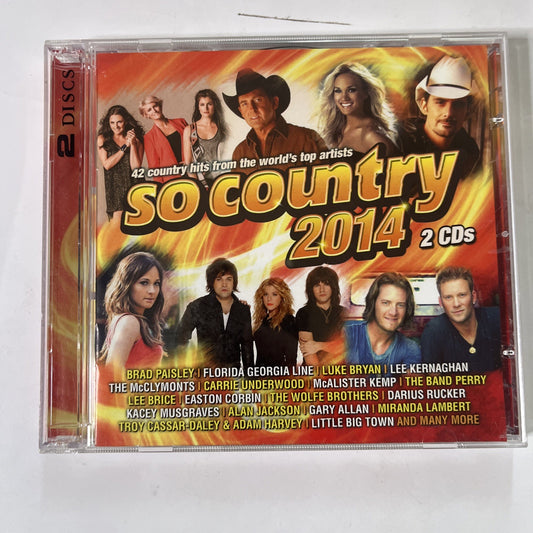 Various – So Country 2014 (CD, 2014, 2-Disc) Australia 888430477025