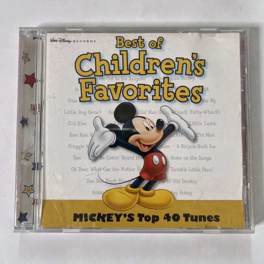 Disney Best Of Children's Favorites - Mickey's Top 40 Tunes (CD, 2004) US -7