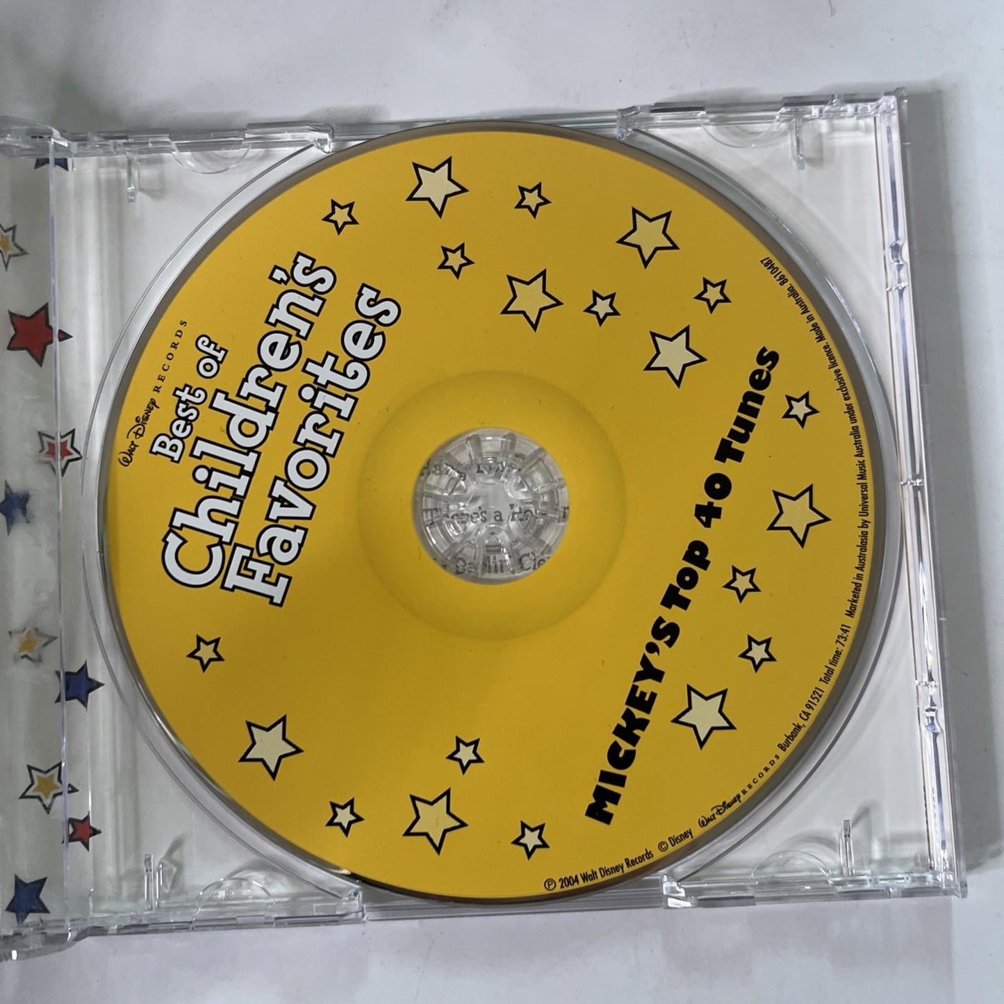Disney Best Of Children's Favorites - Mickey's Top 40 Tunes (CD, 2004) US -7