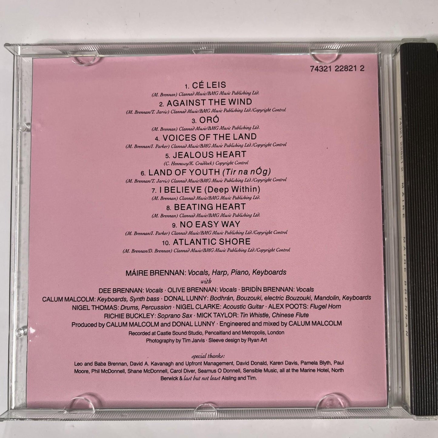 Maire Brennan – Máire (CD, 1992) Europe 74321 22821 2