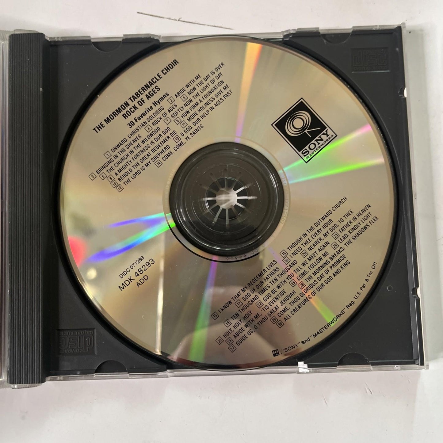 Mormon Tabernacle Choir – Rock Of Ages (CD, 1992) US MDK 48293
