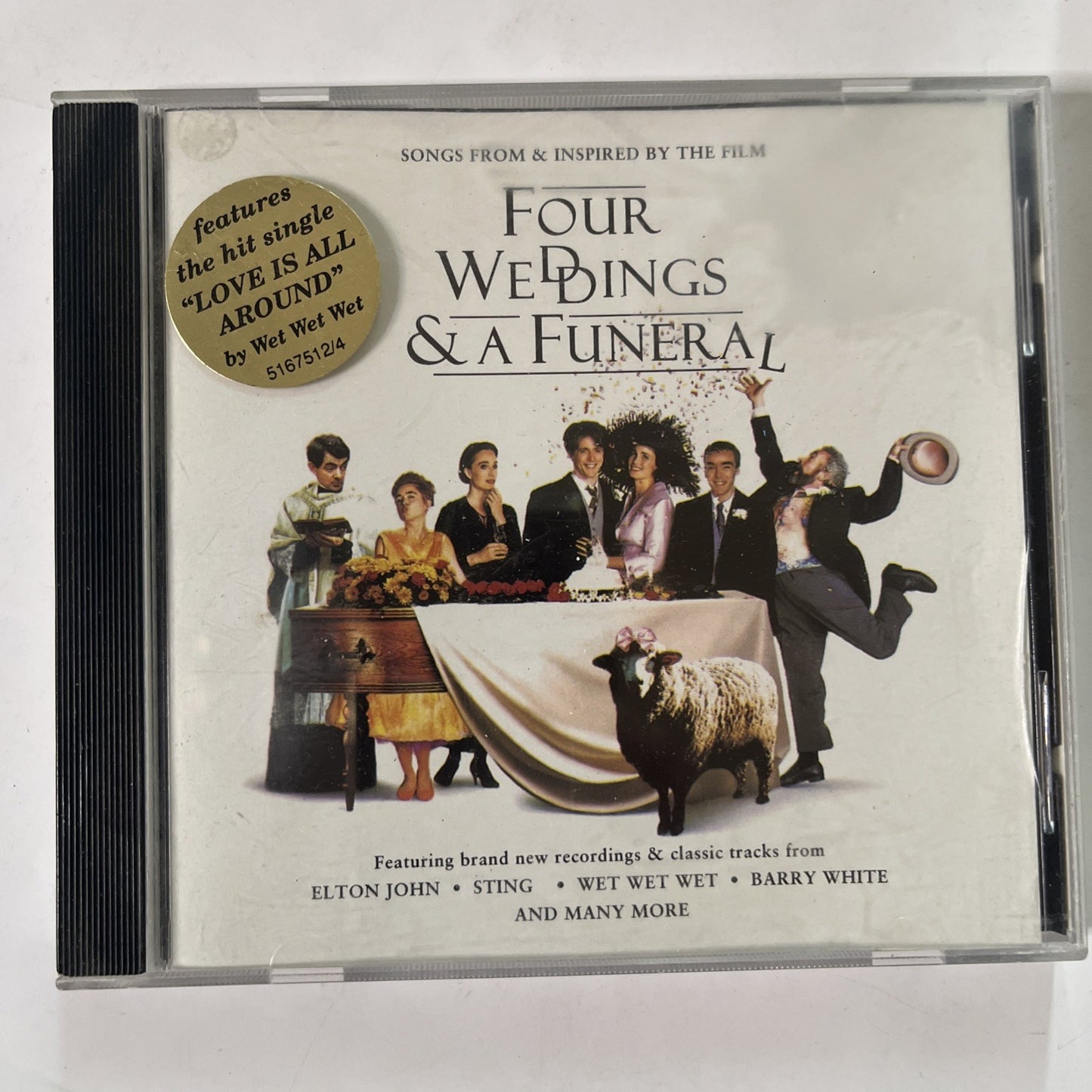 Four Weddings & A Funeral Soundtrack OST (CD, 1994)
