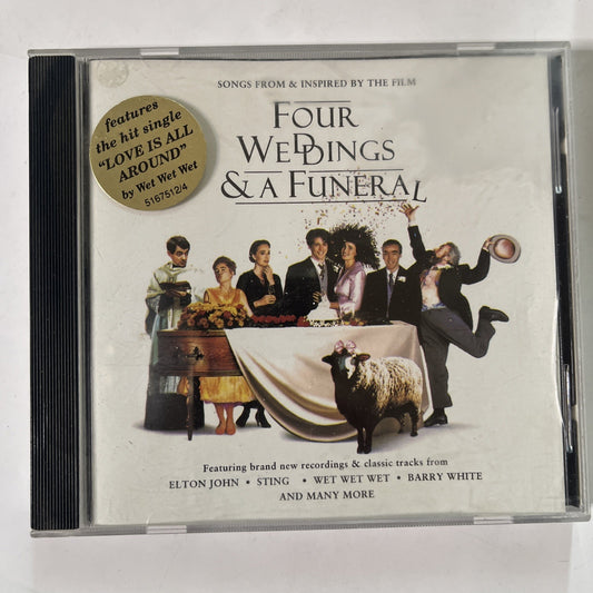 Four Weddings & A Funeral Soundtrack OST (CD, 1994)