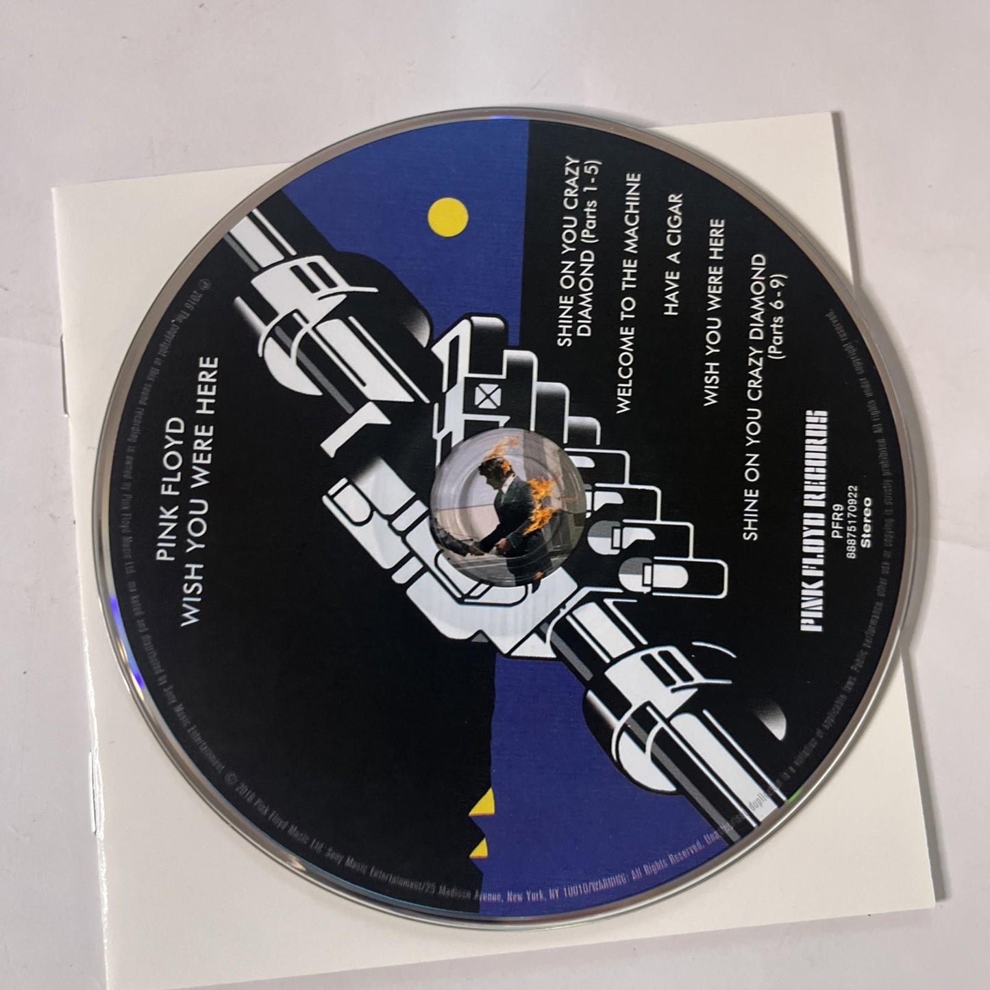 Pink Floyd – Wish You Were Here (CD, 2016) US Cardboard Gatefold PFR9