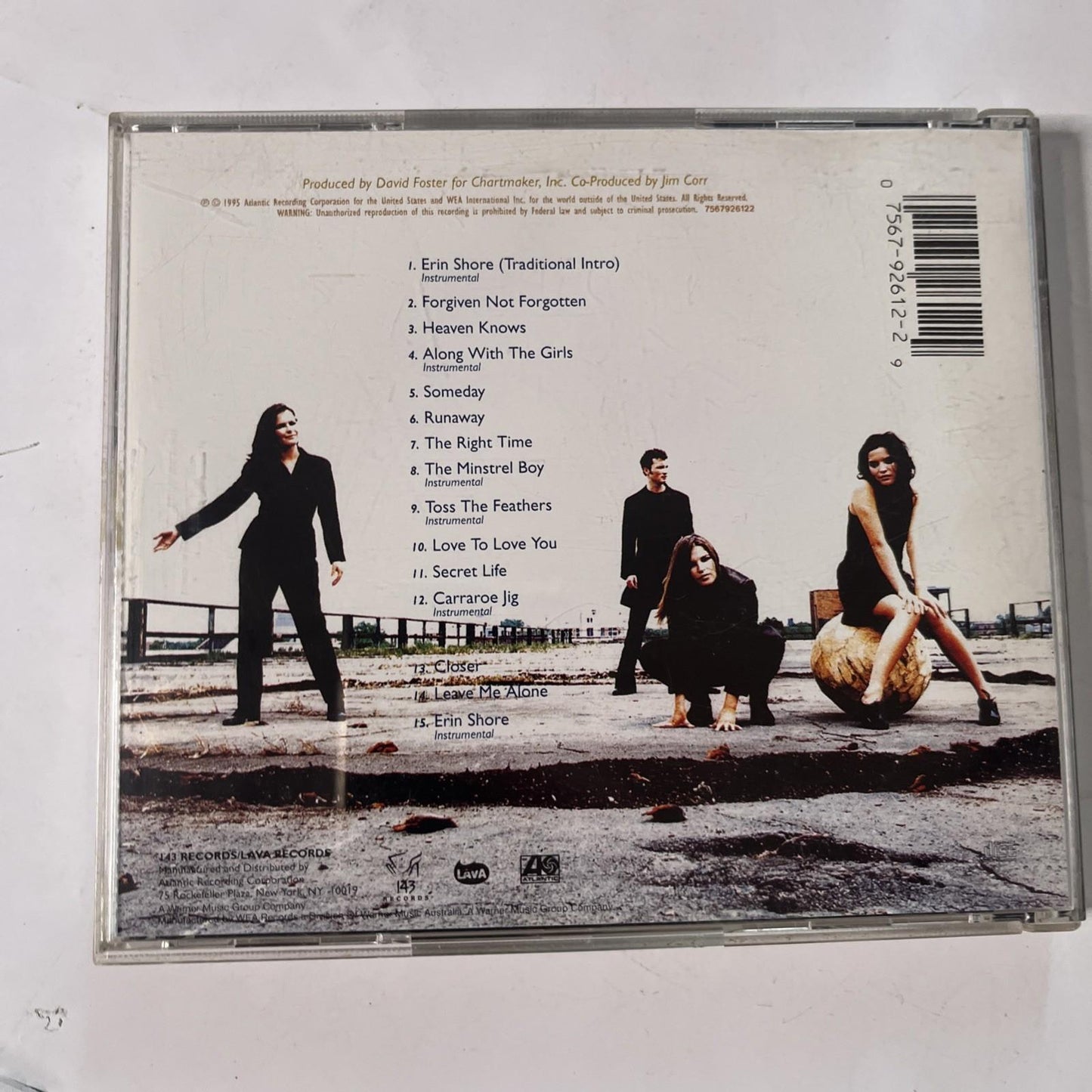 The Corrs – Forgiven, Not Forgotten (CD, 1995) Australia