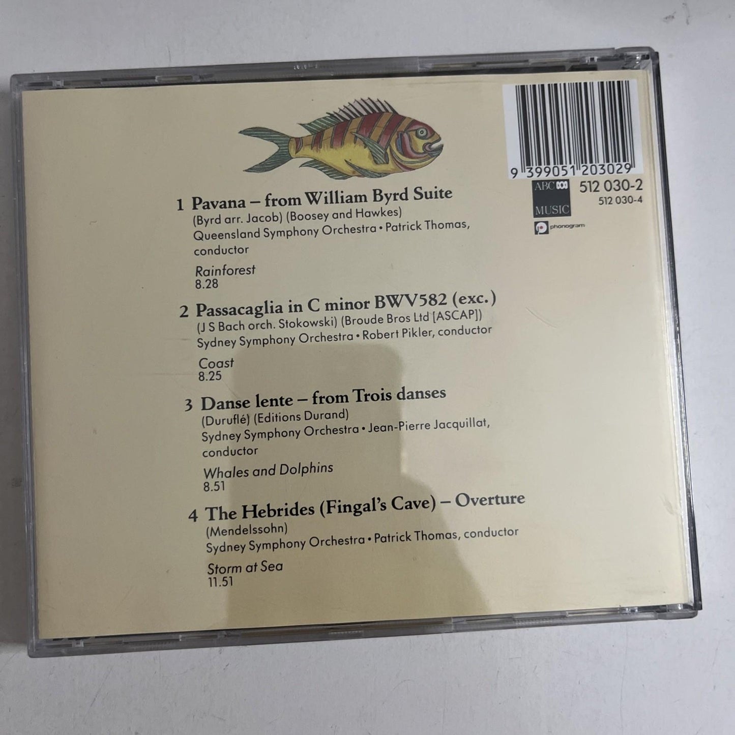 Various – Sea Symphony (CD, 1992) Australia