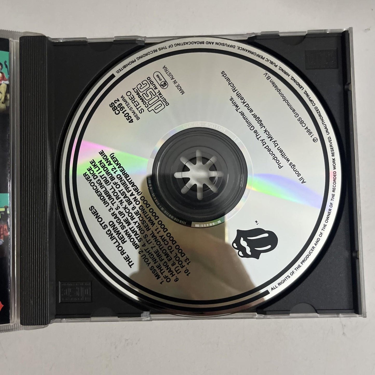 The Rolling Stones – Rewind  (CD, 1984) Australia CDCBS 450199 2
