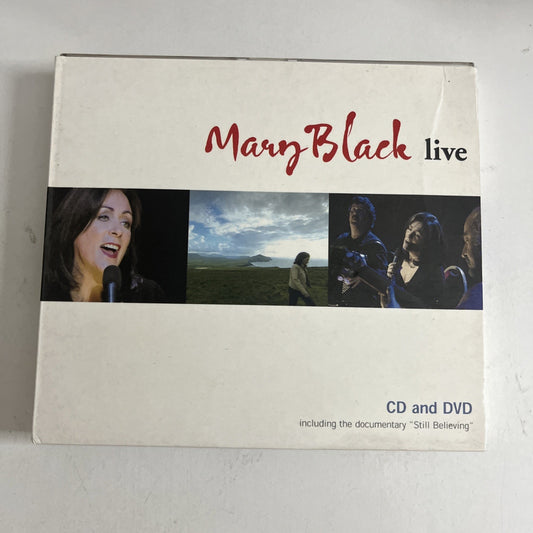 Mary Black – Live (CD + DVD, 2002, 2-Disc) Ireland Digipak Gatefold Torte CD 250