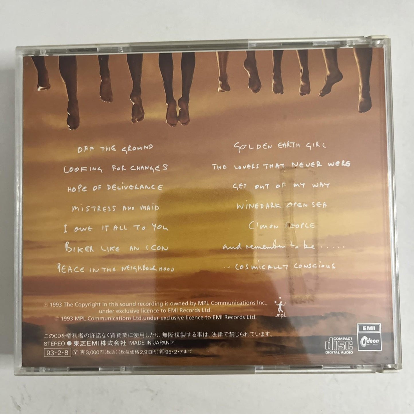Paul McCartney – Off The Ground (CD, 1993, 2-Disc) Japan TOCP-7580