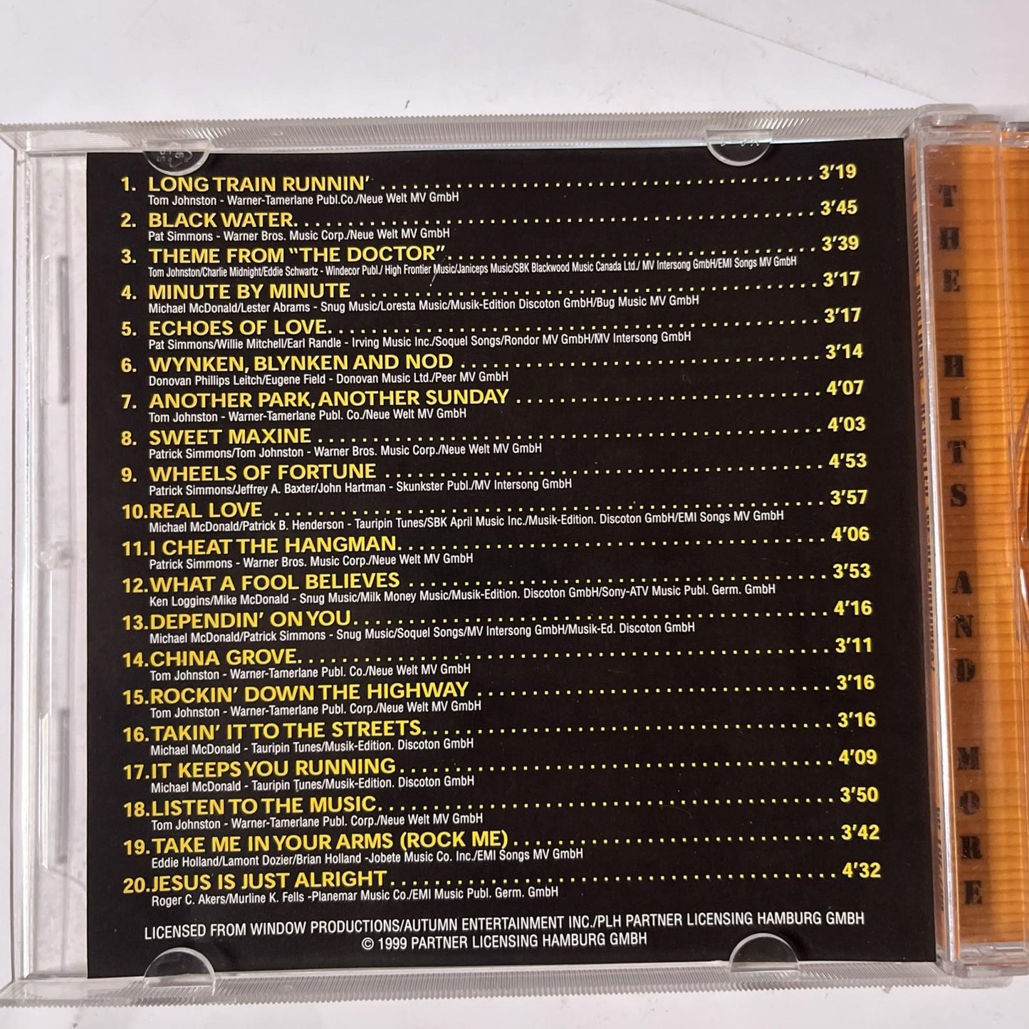 The Doobie Brothers – Revisited (CD, 1999) Japan PB-316A