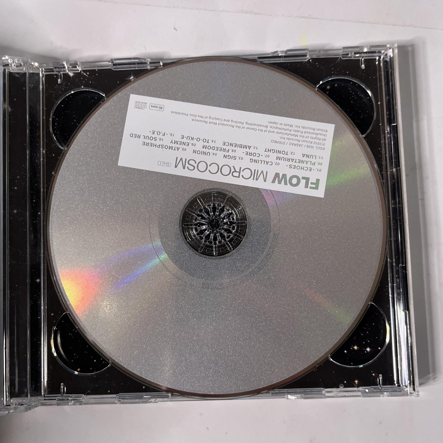 Flow – Microcosm (CD + DVD, 2010, 2-Disc) Japan Obi KSCL-1600