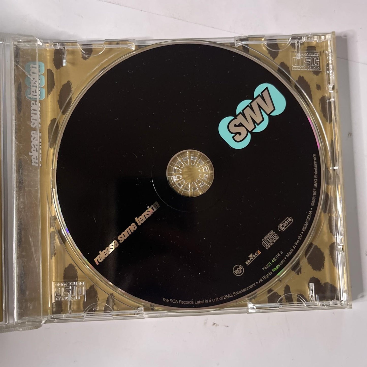 SWV – Release Some Tension (CD, 1997) Europe 74321 49316 2