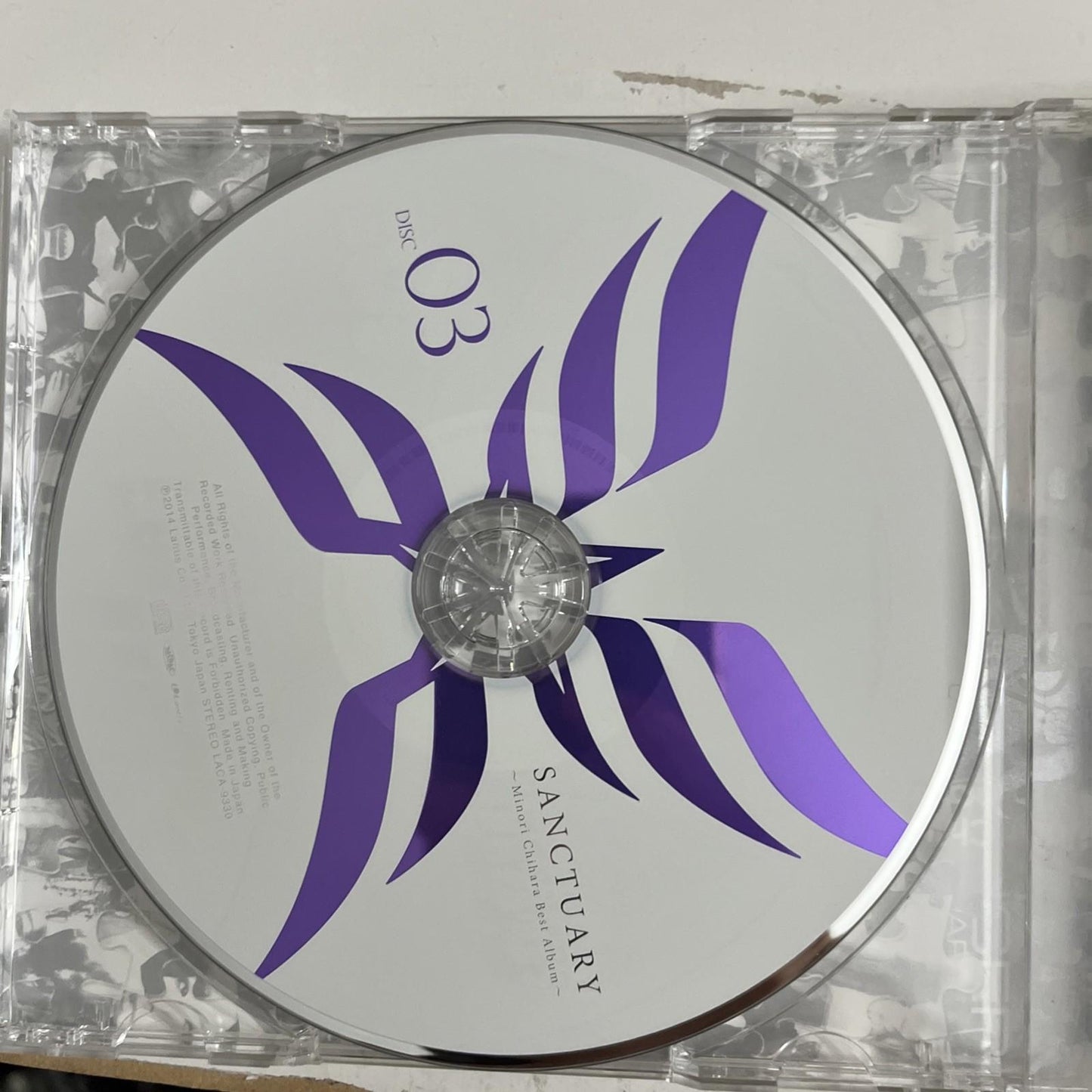 Minori Chihara – Sanctuary (CD, 2014, 3-Disc) Japan LACA-9328~9330