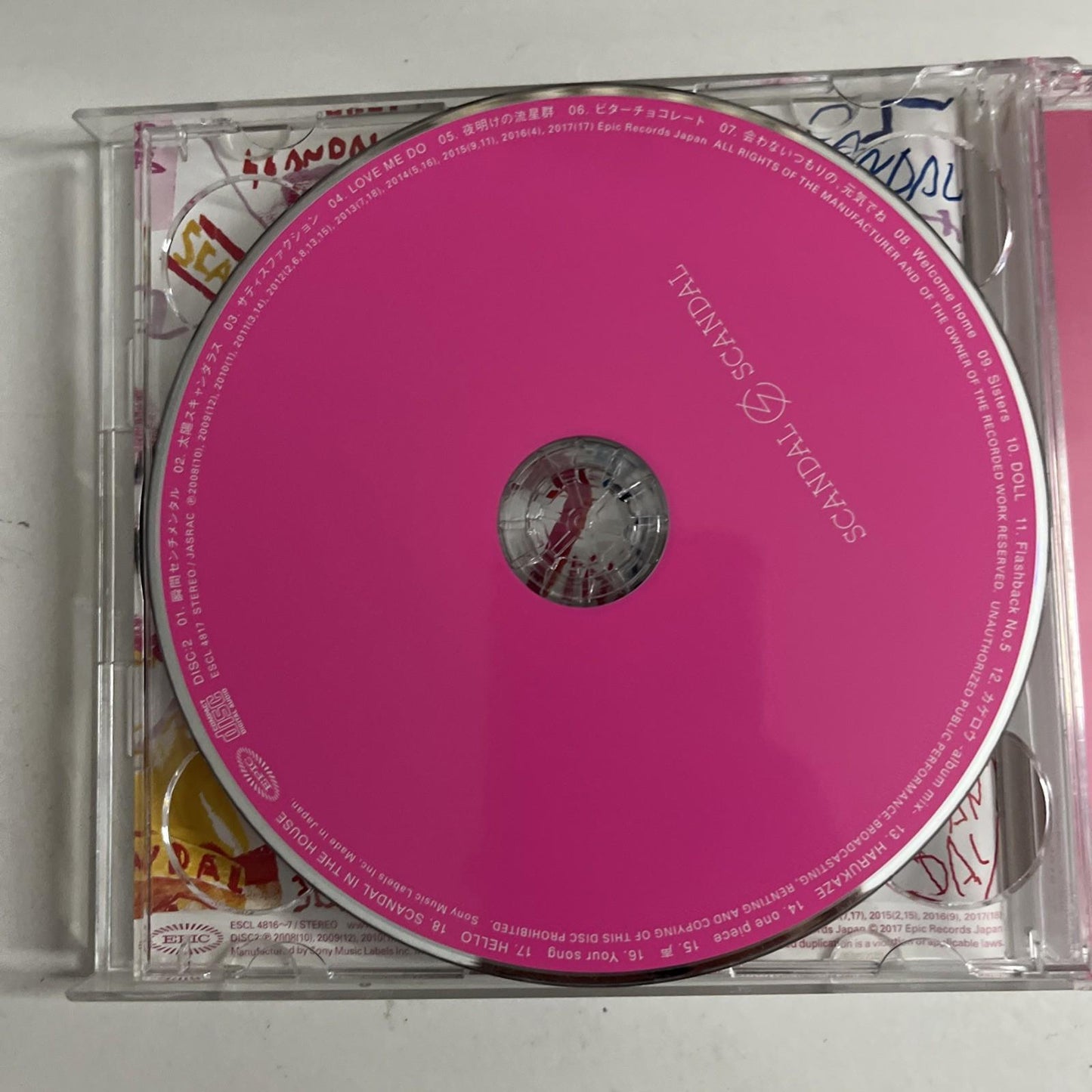 SCANDAL – Scandal (CD, 2017, 2-Disc) Japan Obi ESCL-4816~7