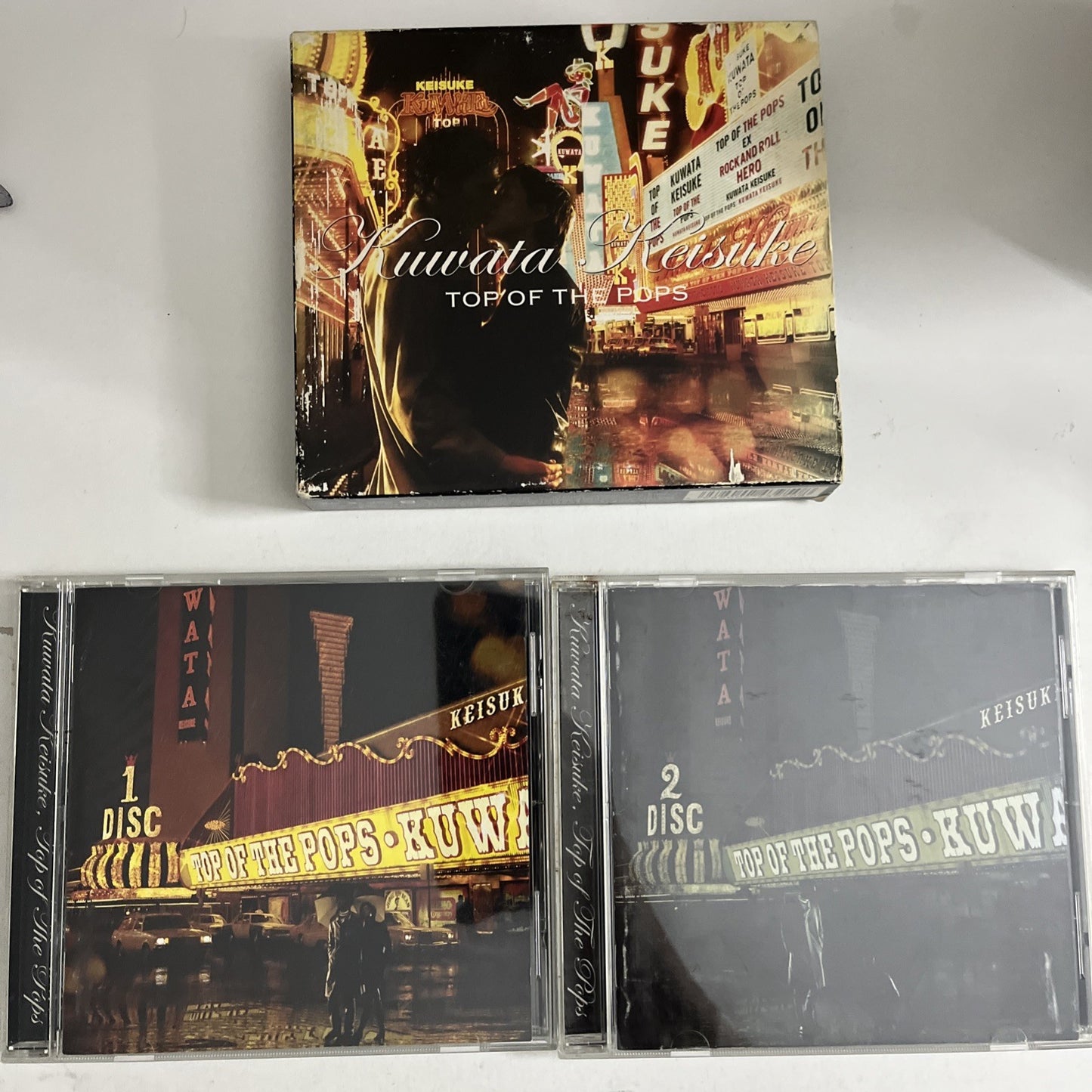 Keisuke Kuwata – Top Of The Pops (CD, 2002, 2-Disc) Japan VICL-61006~7