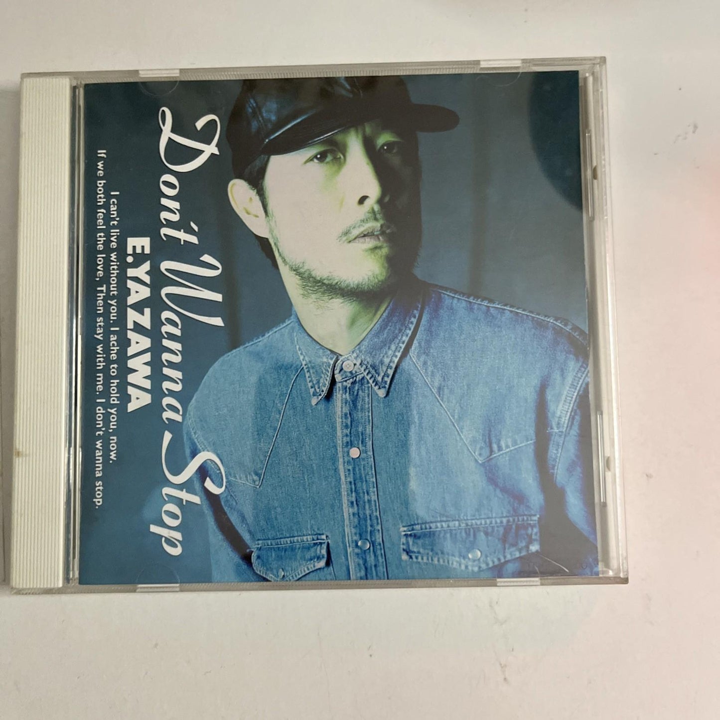 Eikichi Yazawa – Don't Wanna Stop (CD, 1991) Japan Obi TOCT-6200