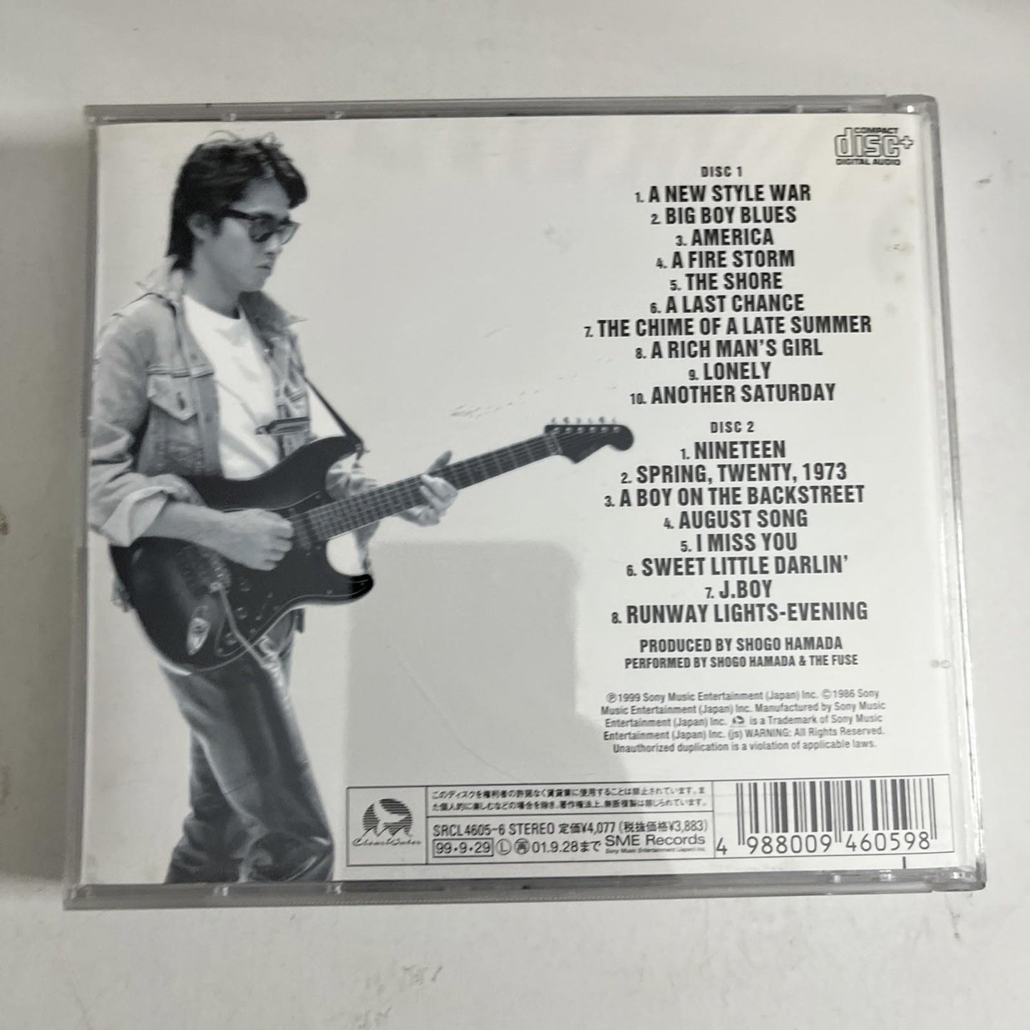 Shōgo Hamada – J.Boy (CD, 1986, 2-Disc) Japan 50DH-510/1