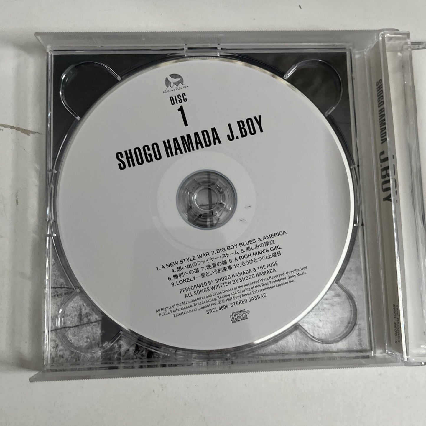 Shōgo Hamada – J.Boy (CD, 1986, 2-Disc) Japan 50DH-510/1