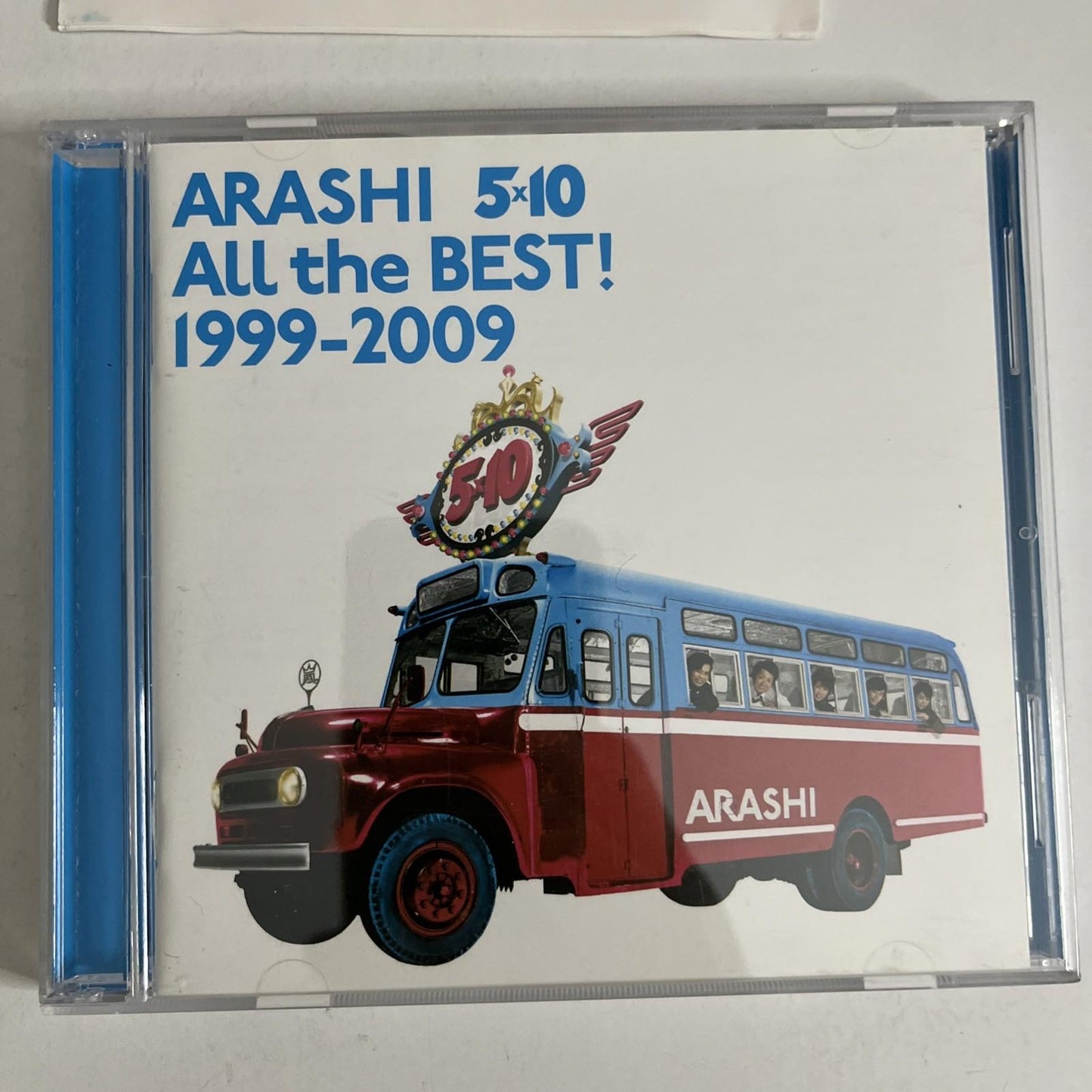 Arashi – 5x10 All The Best! 1999-2009 (CD, 2009, 2-Disc) Obi Japan