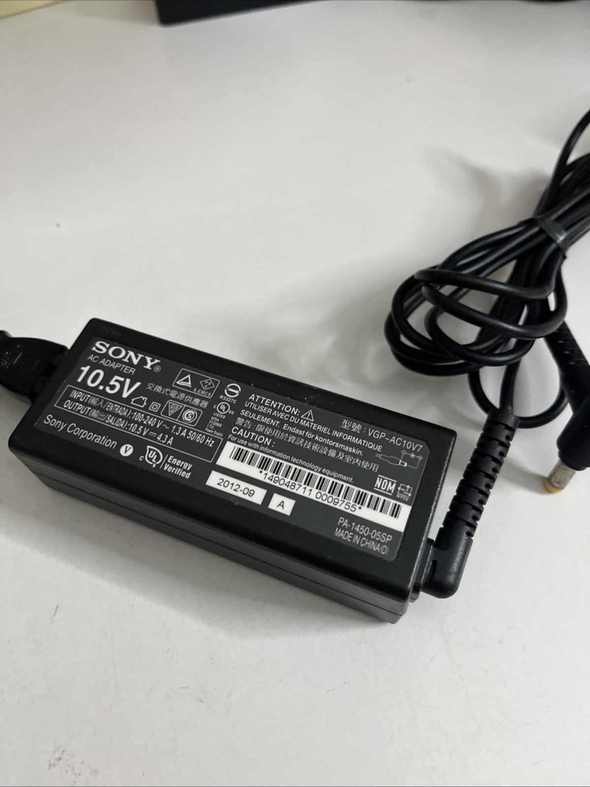 Genuine Sony VGP-AC10V7 Power Supply 10.5V 4.3A Sony Laptop VAIO Charger