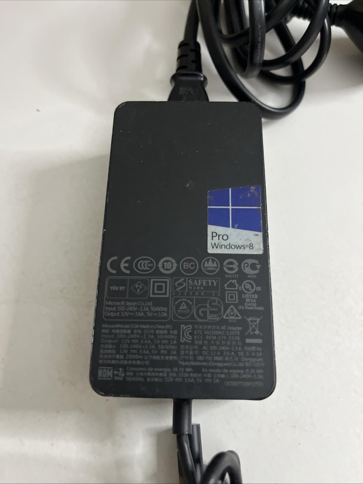Genuine Microsoft Surface Power Supply 1536 12V 3.6A For Surface Pro 2