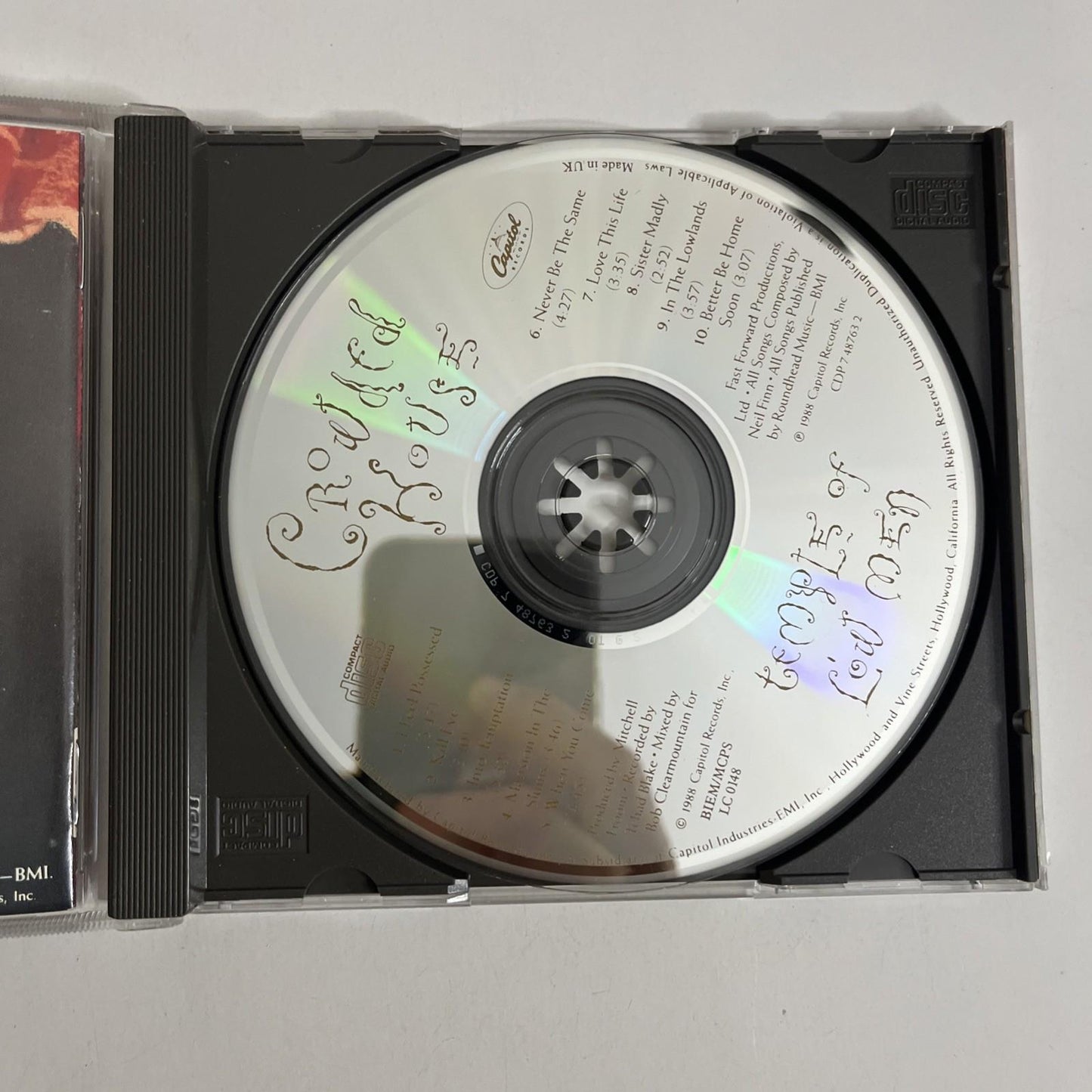 Crowded House – Temple Of Low Men (CD, 1988) Australia