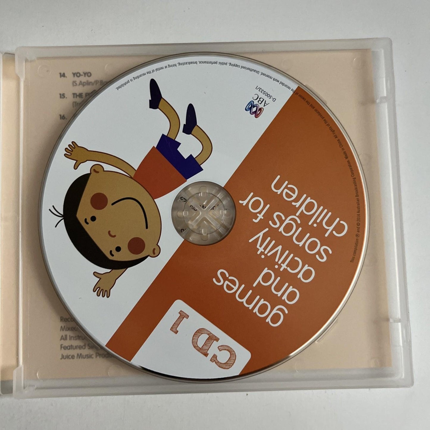 ABC Kids - Games And Activity Songs For Children (CD, 2014) D-500533/1