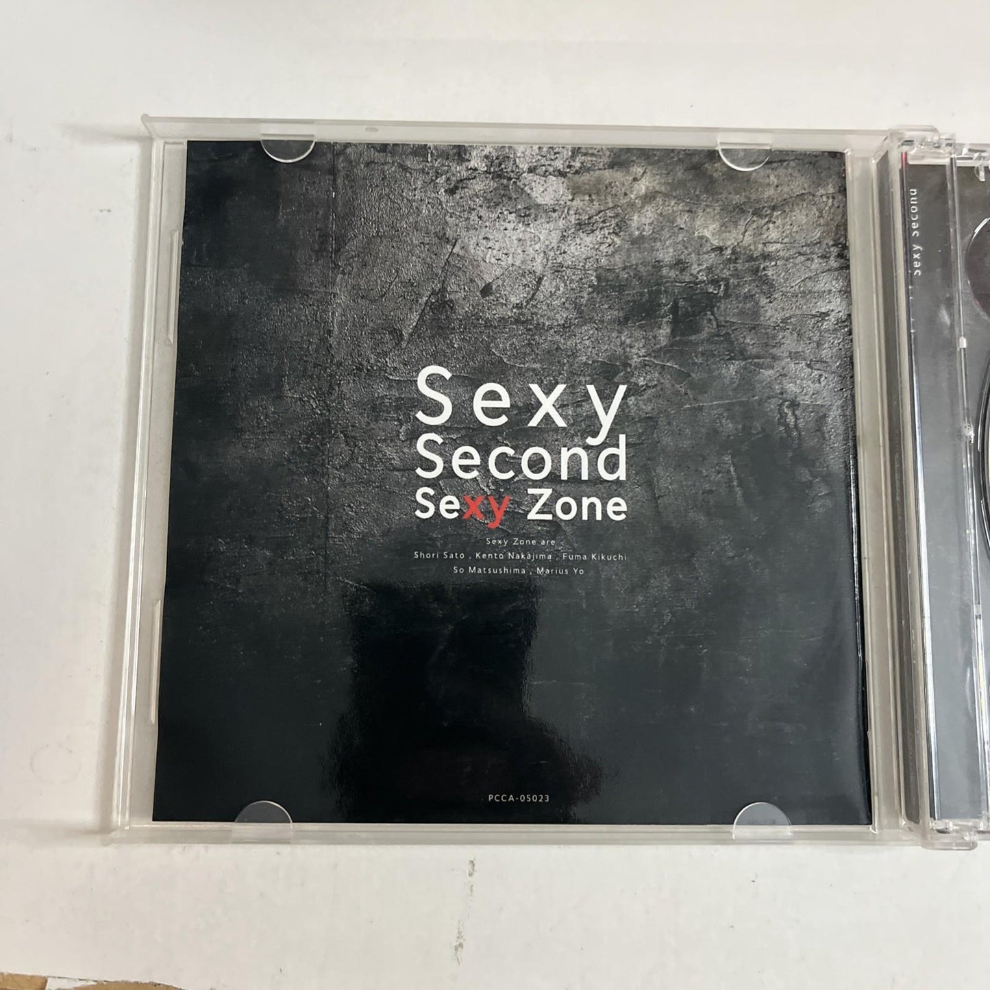 Sexy Zone - Sexy Second (CD + DVD, 2014) Japan Limited Edition PCCA-05023