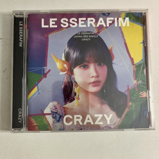 Le Sserafim – Crazy : Hong Eunchae Edition (CD, 2024) Japan TYCT-39259