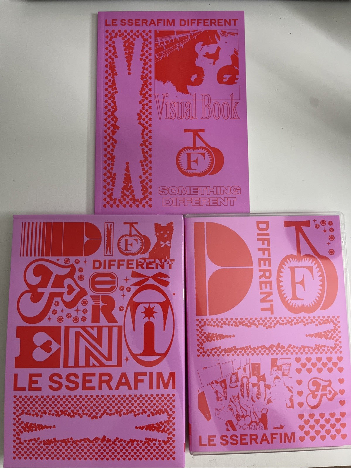 Le Sserafim – Different (CD, 2025)  Nostalgic Ylang Edition Japan + Photobook