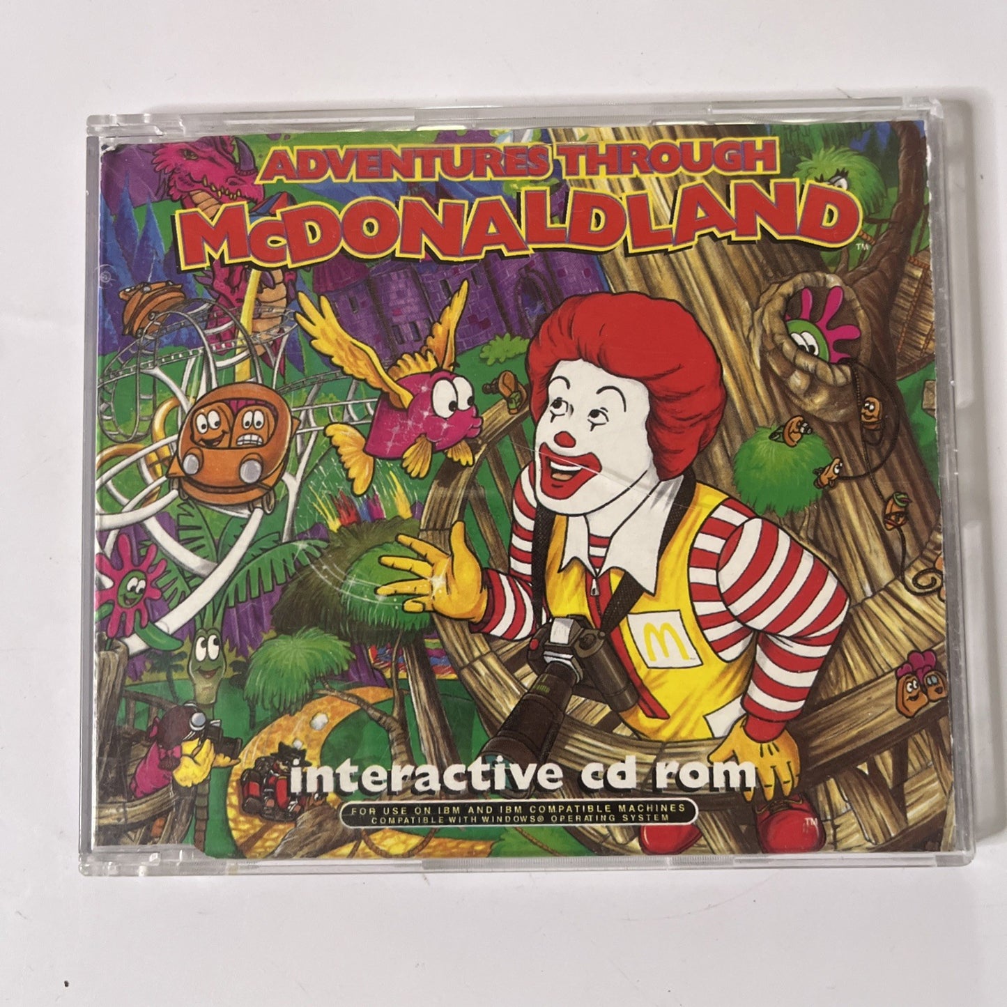 Adventures Through McDonaldland PC CD-ROM 1998 Windows 95 McDonald's Australia