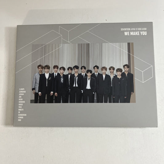 Seventeen - We Make You (CD + Blu-ray, 2018 2-Disc) Digipak Japan Limited Ed.