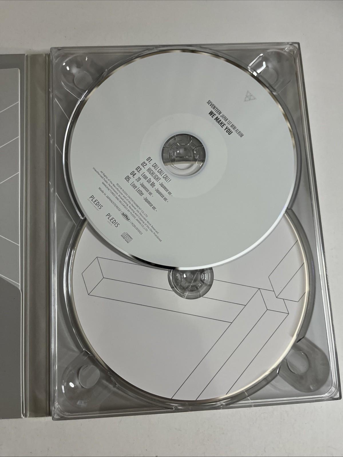 Seventeen - We Make You (CD + Blu-ray, 2018 2-Disc) Digipak Japan Limited Ed.