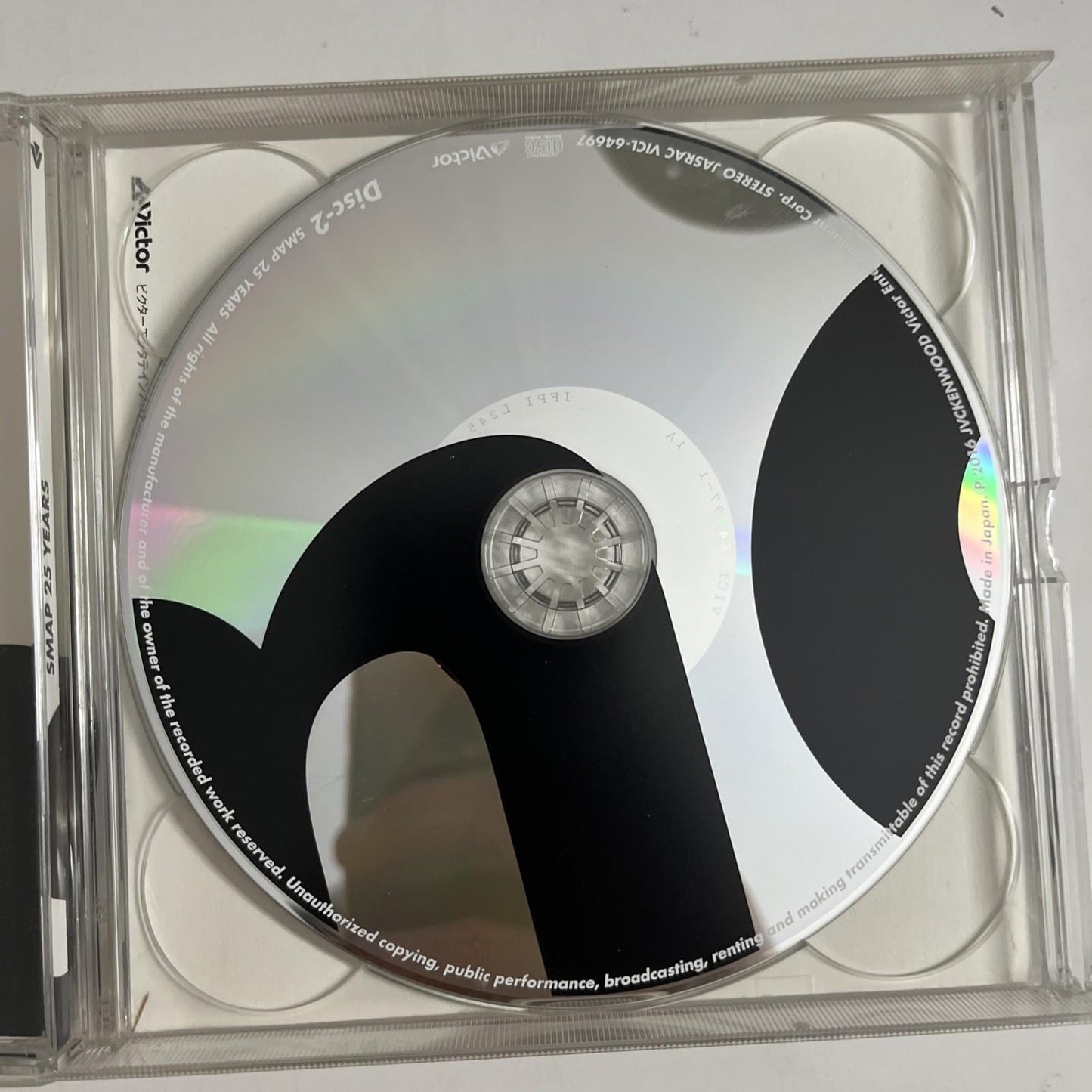 Smap – Smap 25 Years (CD, 2016, 3-Disc) Japan VICL-64696-98