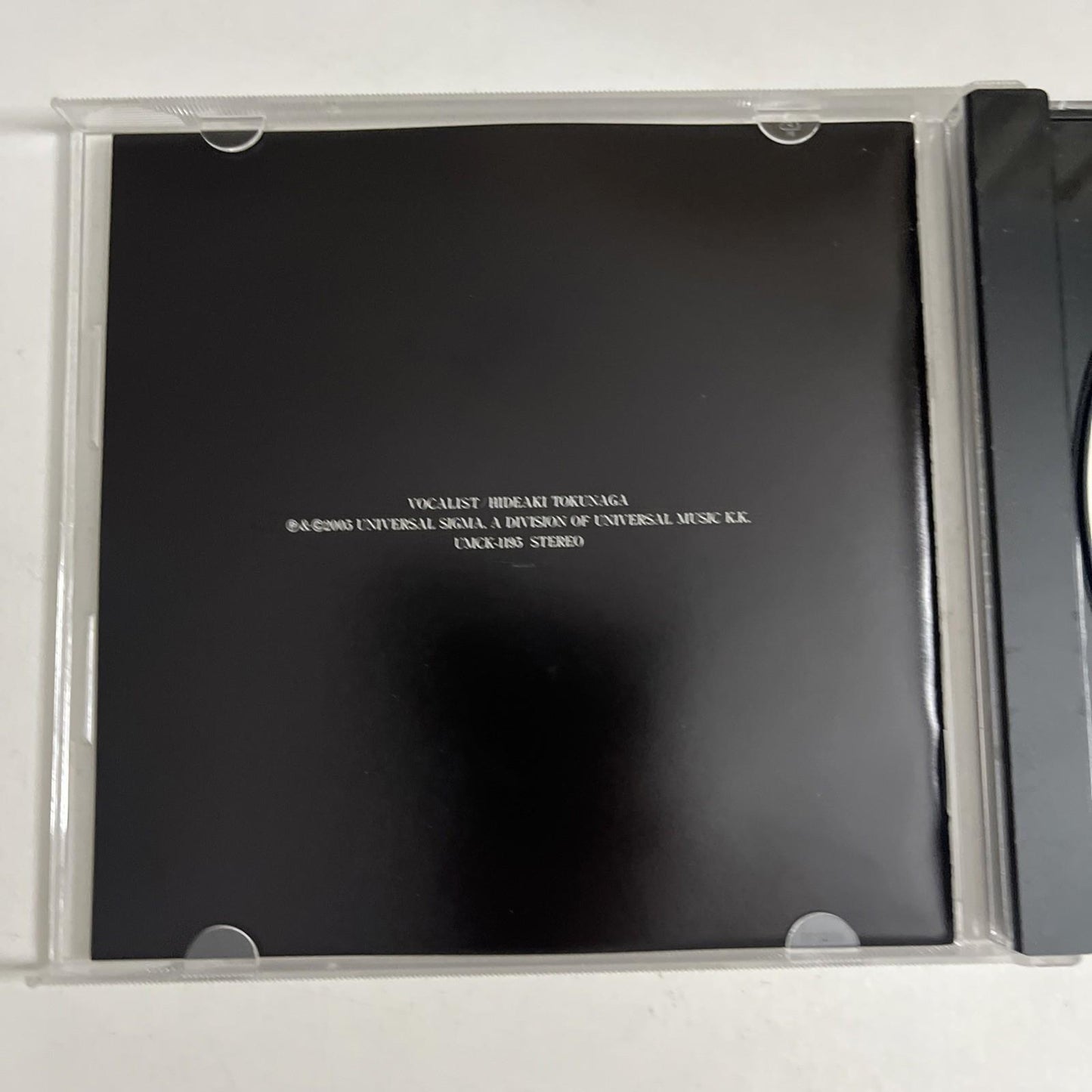 Hideaki Tokunaga – Vocalist (CD, 2005) Japan UMCK-1195