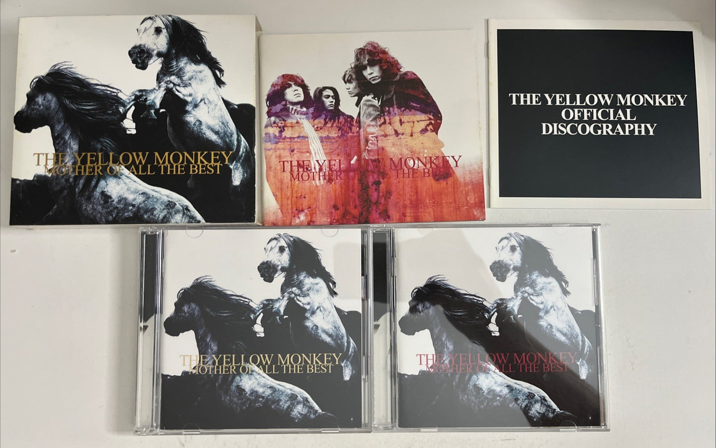 The Yellow Monkey – Mother Of All The Best (CD, 2004, 3-Disc) Japan BVCR 18040