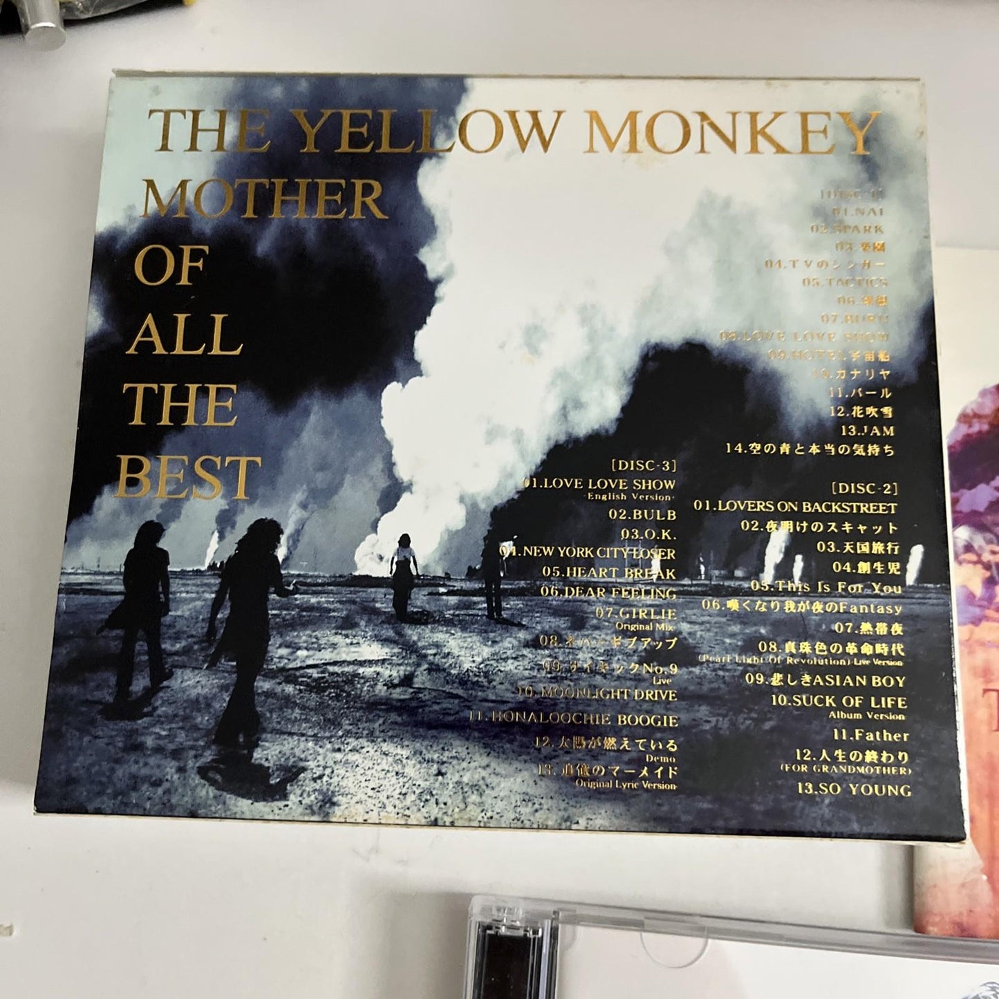 The Yellow Monkey – Mother Of All The Best (CD, 2004, 3-Disc) Japan BVCR 18040