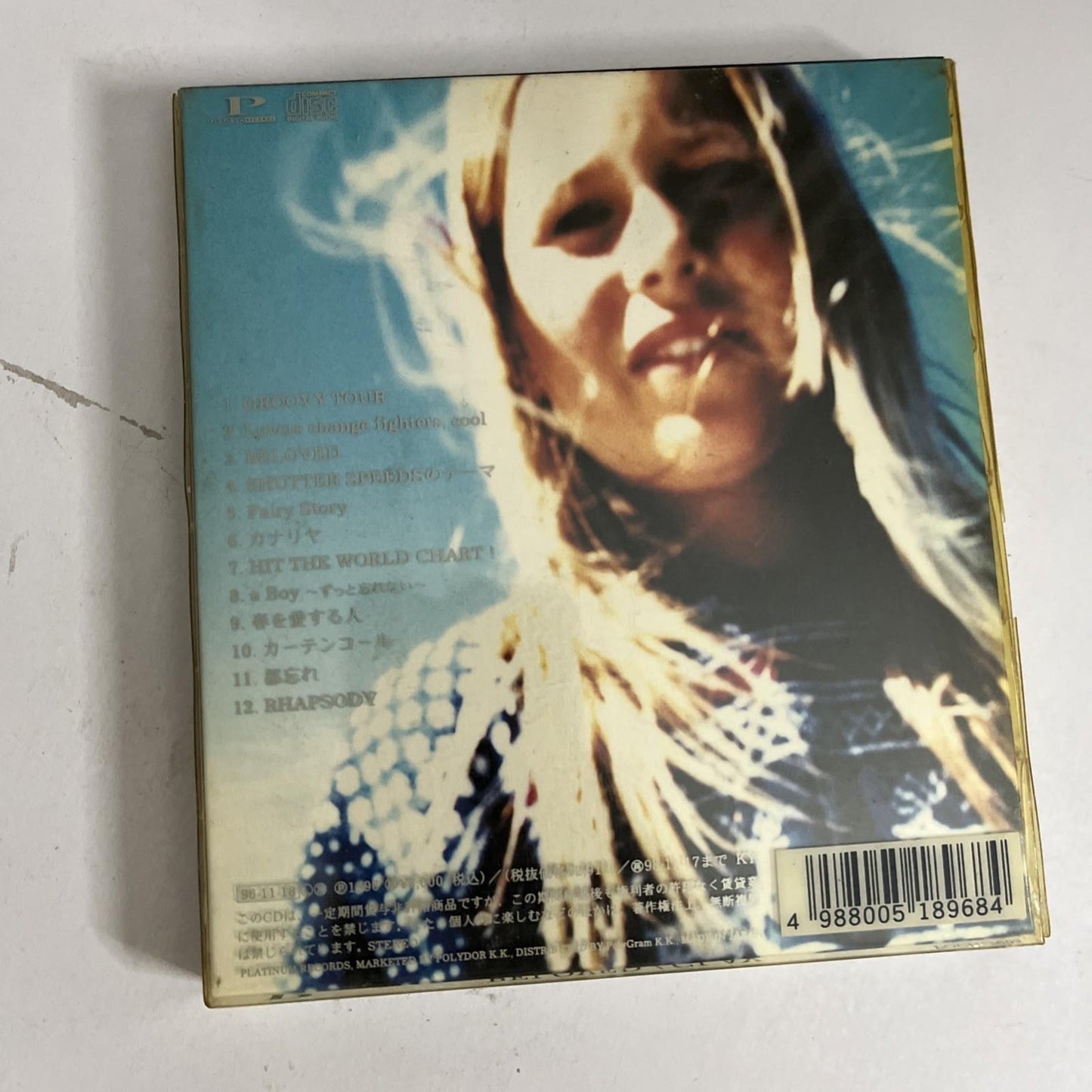 Glay – Beloved (CD, 1996) Japan Digipak POCH-7005