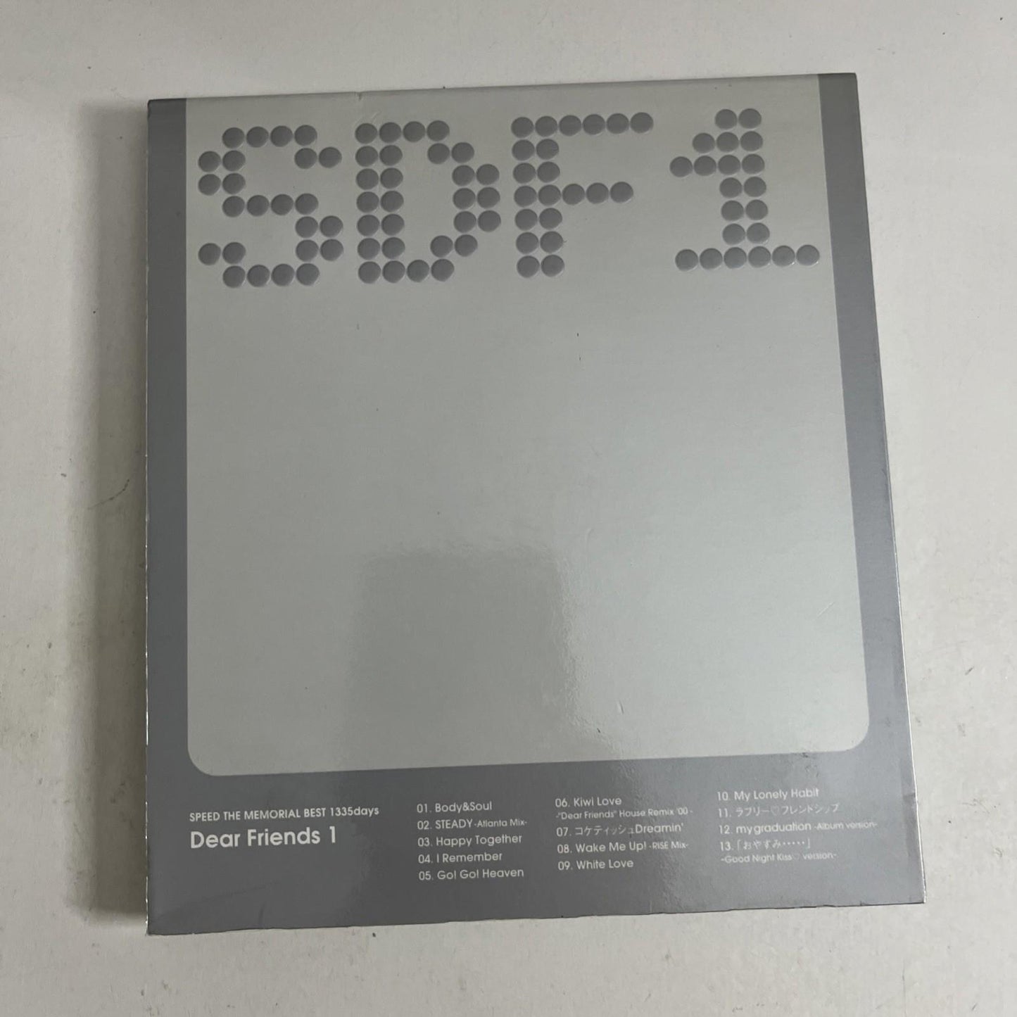 Speed – Dear Friends 1 ~Speed The Memorial Best 1335 Days~ (CD, 2000) Japan