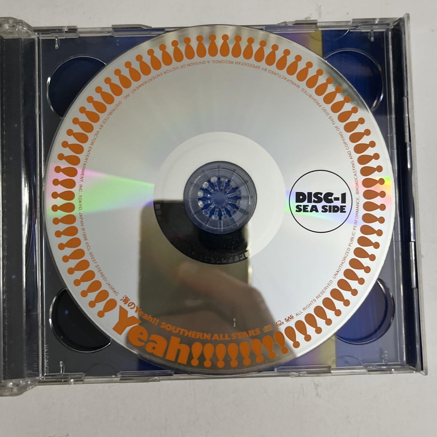 Southern All Stars – 海のYeah!! (CD, 1998, 2-Disc) Japan VICL 60227~8