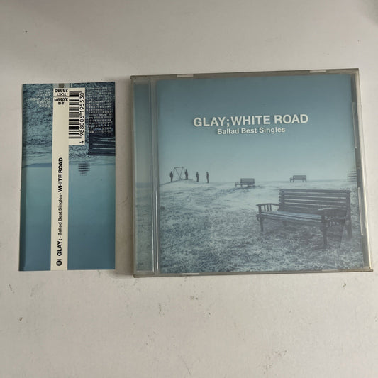 Glay – -Ballad Best Singles- White Road (CD) Japan Obi TOCT-25590