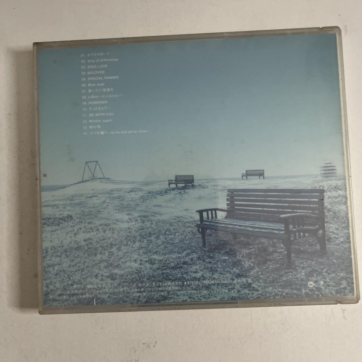 Glay – -Ballad Best Singles- White Road (CD) Japan Obi TOCT-25590
