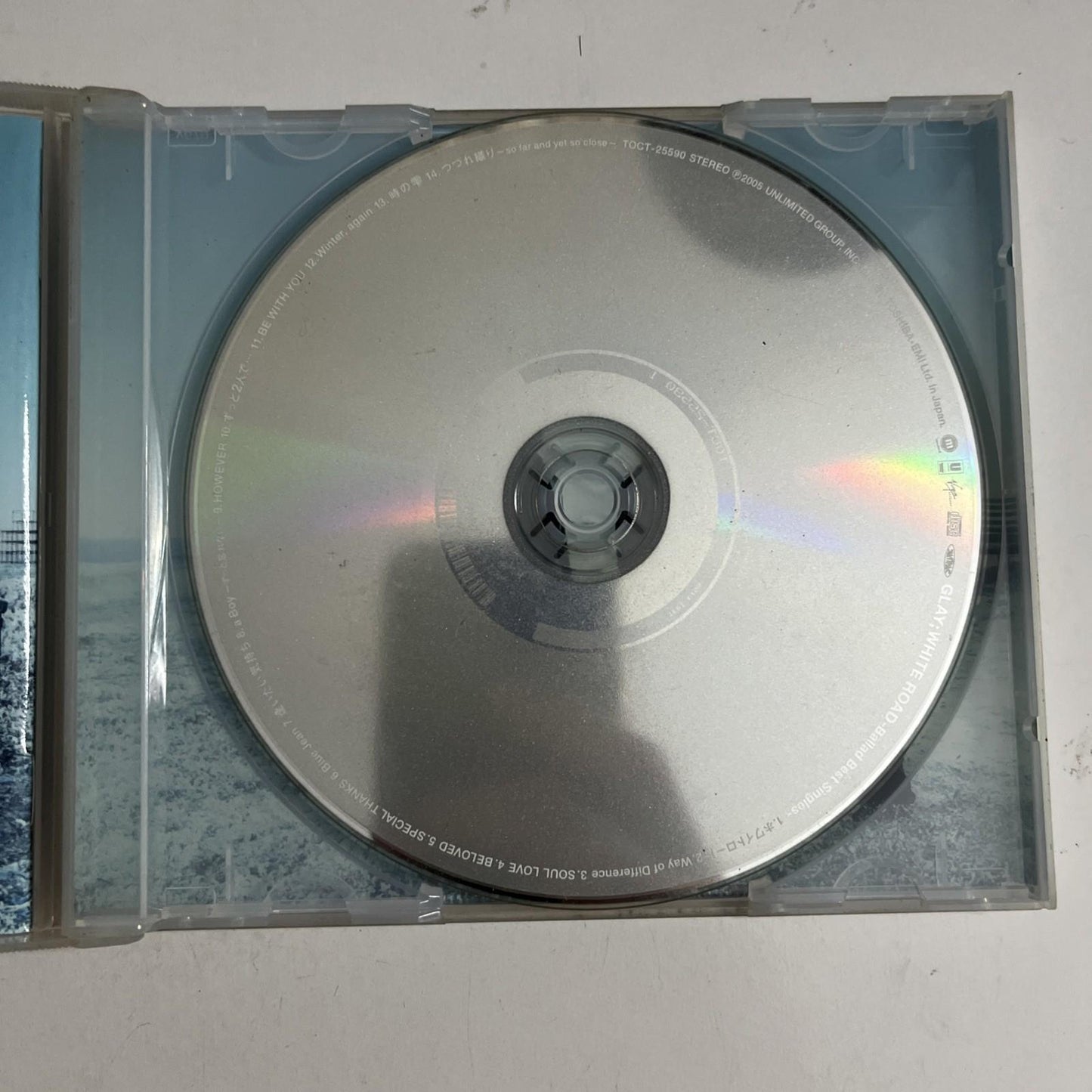 Glay – -Ballad Best Singles- White Road (CD) Japan Obi TOCT-25590