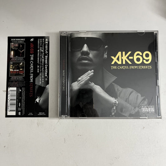 AK-69 – The Cartel From The Streets (CD + DVD, 2009, 2-Disc) Japan Obi VCCM-2044