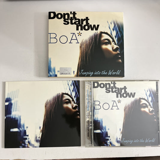 BoA - Don't Start Now : Jumping Into The World (CD, 2001) Korea