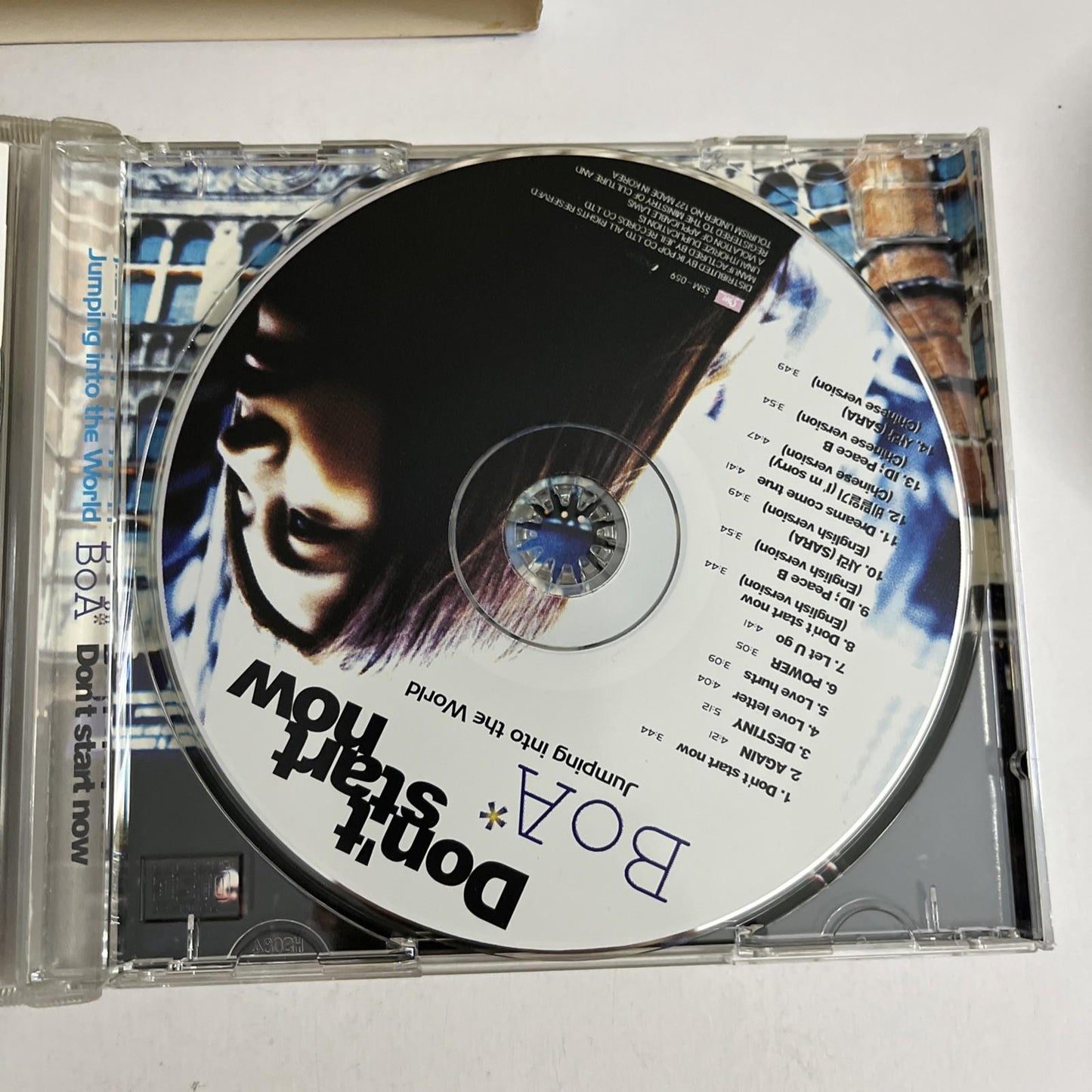 BoA - Don't Start Now : Jumping Into The World (CD, 2001) Korea