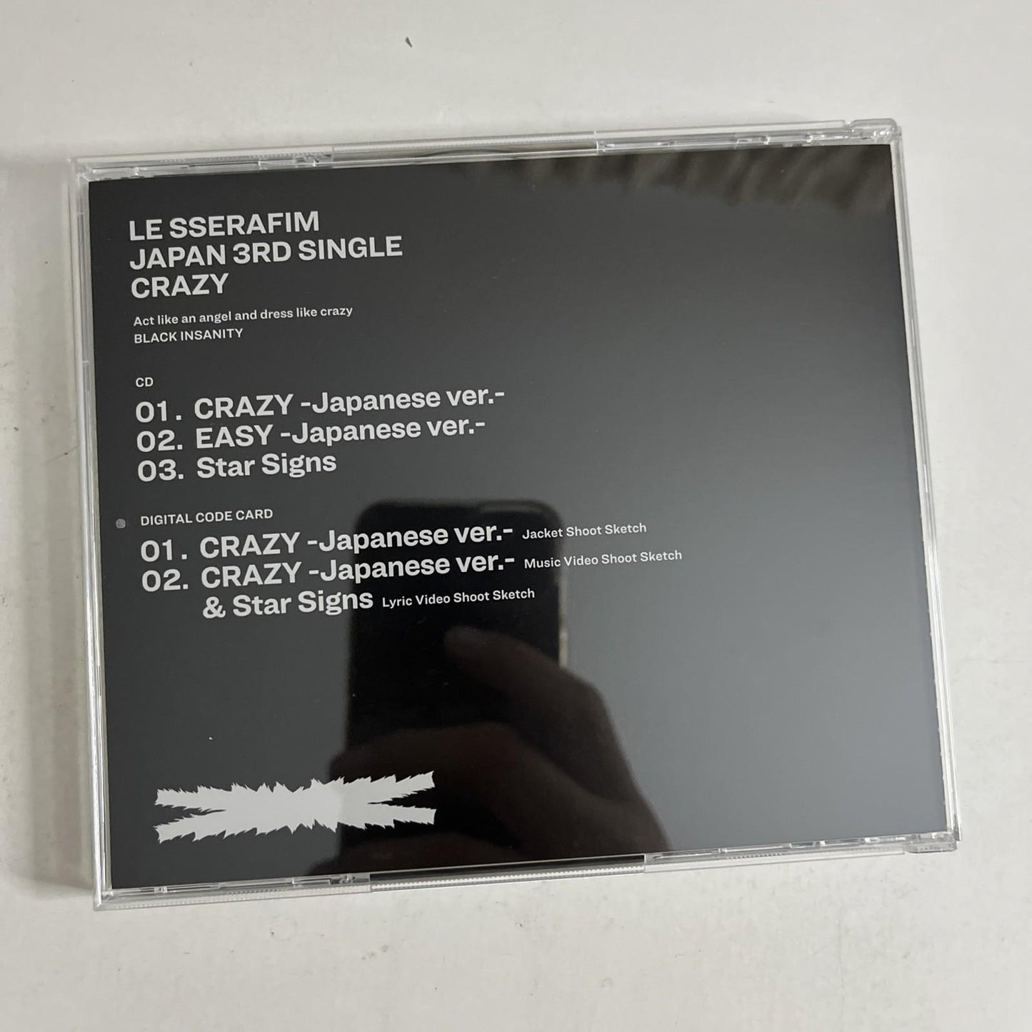 Le Sserafim – Crazy (CD, 2024) Japan Limited Edition B TYCT-39254