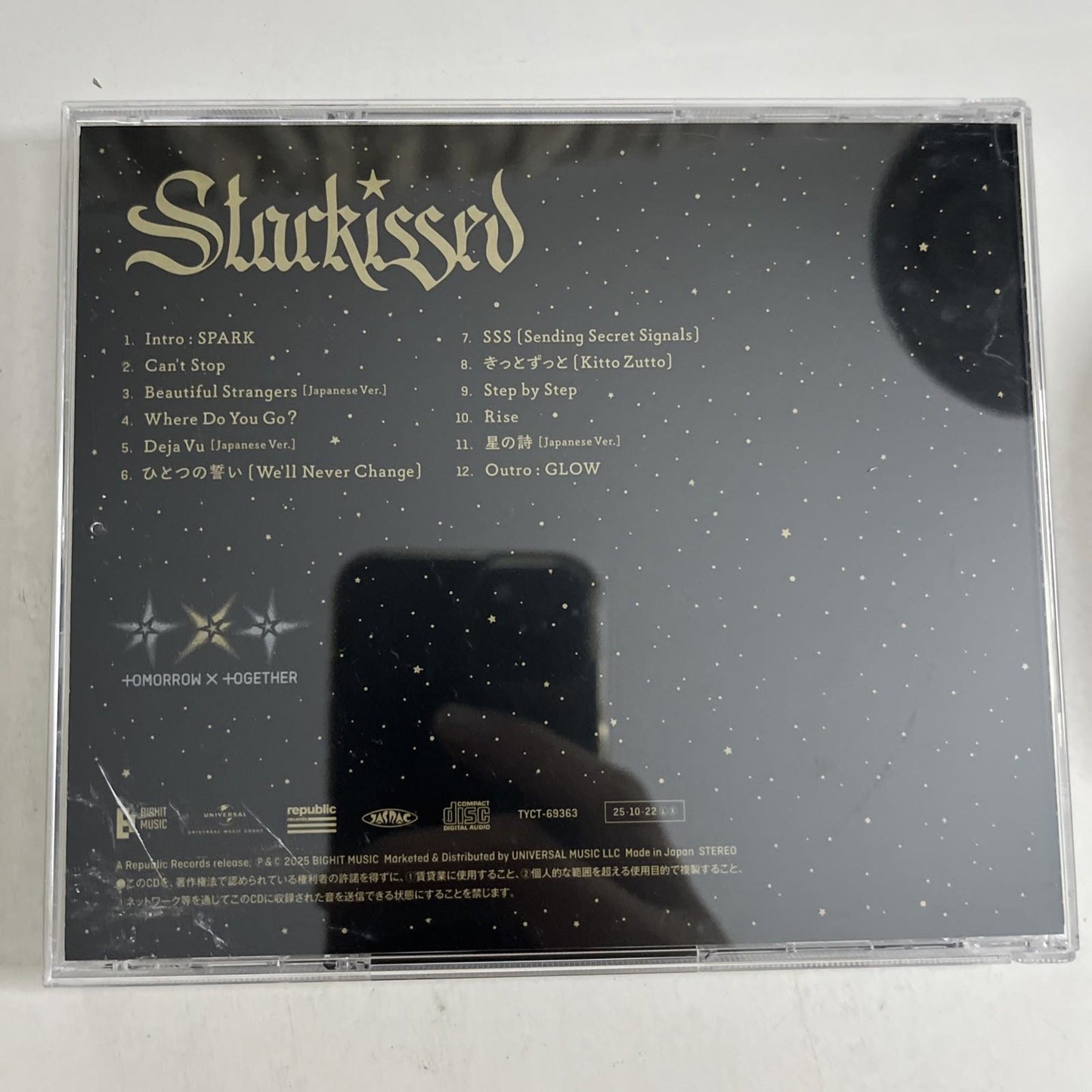 Tomorrow X Together TXT - Starkissed (CD, 2025) Hueningkai Version Japan Obi