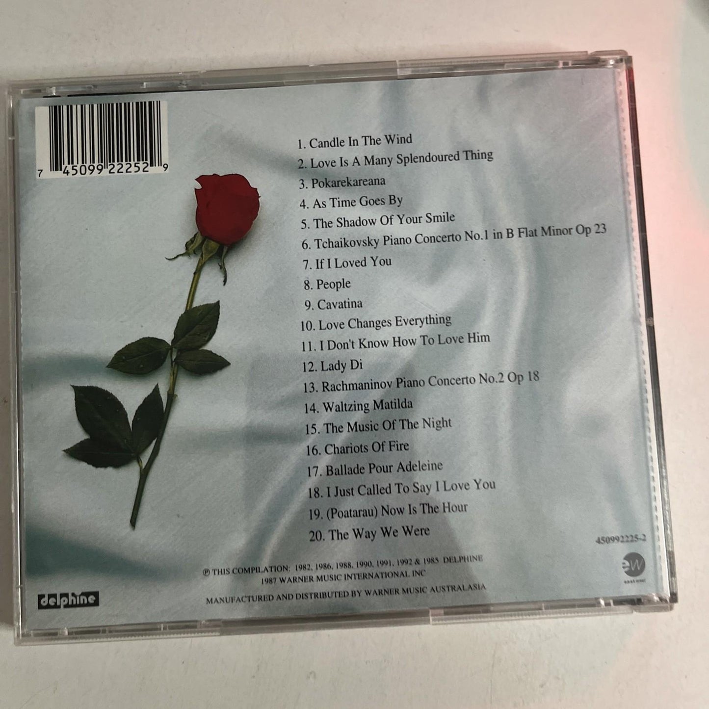 Richard Clayderman - Love Changes Everything (CD, 1992) Album