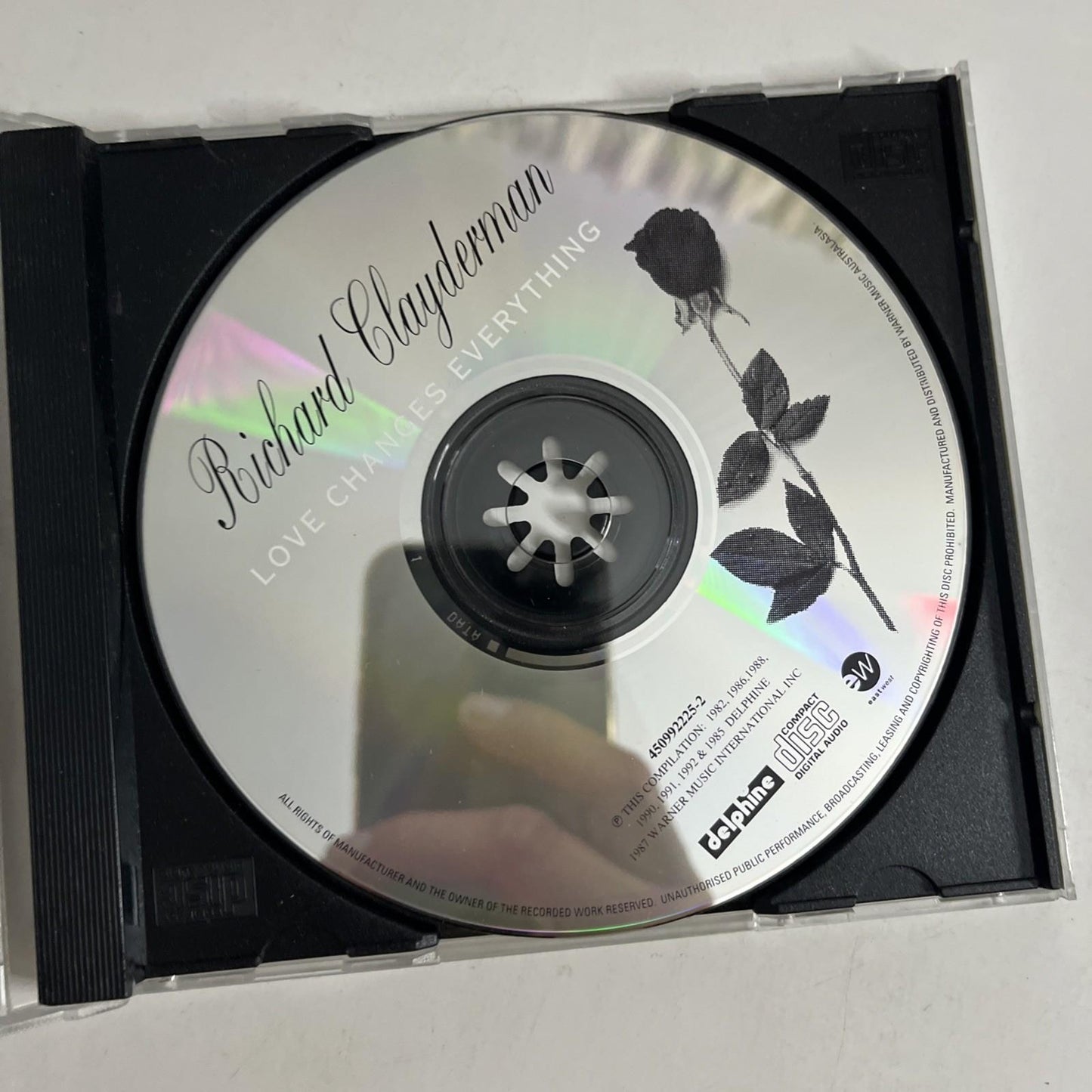 Richard Clayderman - Love Changes Everything (CD, 1992) Album